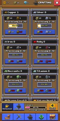 Idle Mine RPG android App screenshot 9