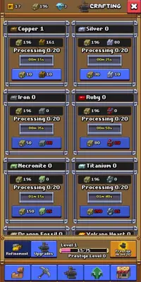 Idle Mine RPG android App screenshot 10