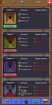 Idle Mine RPG android App screenshot 12