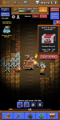 Idle Mine RPG android App screenshot 4