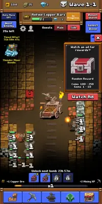 Idle Mine RPG android App screenshot 7